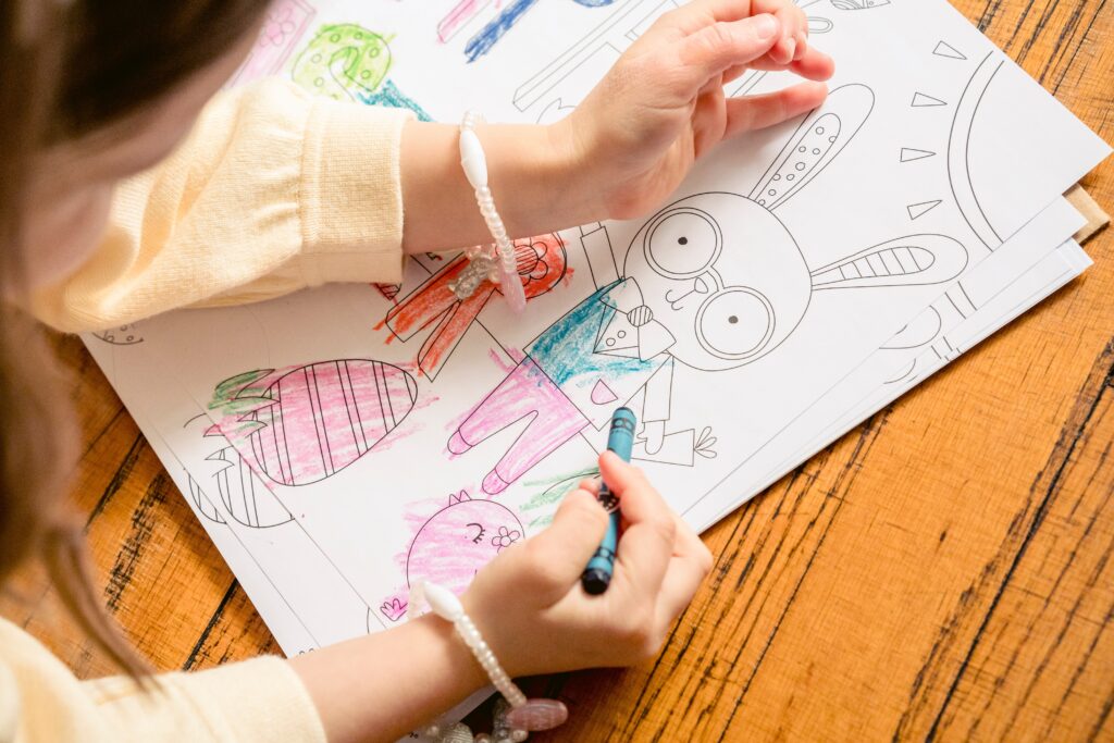 kids coloring book